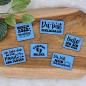 Preview: Kunstlederlabel "Kind Baby Liebe"